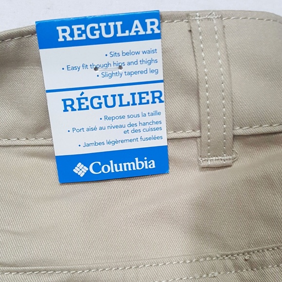 Columbia Brownsmead 5-Pocket Pants AM1524-160 Tan - Picture 4 of 4